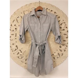 Long Button Down Shirt Dress